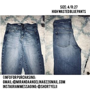 high rise skinny | Entubado de tiro alto